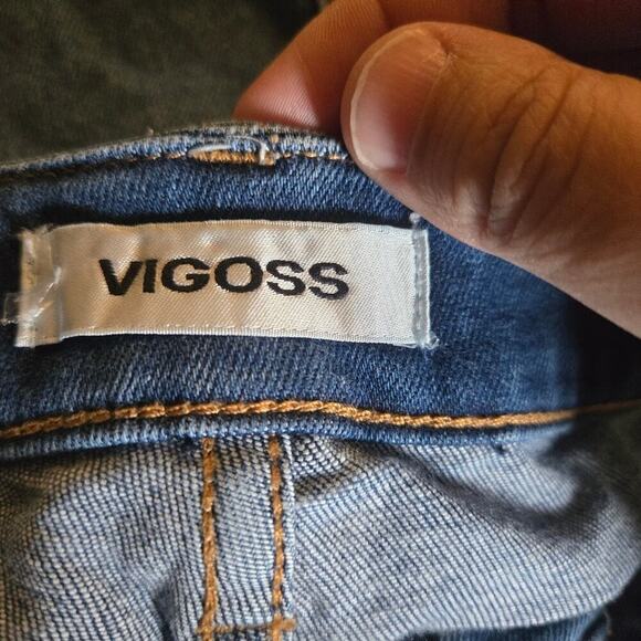 Vigoss 16 Thompson Tomboy Relaxed Fit Blue Jeans - Picture 10 of 12